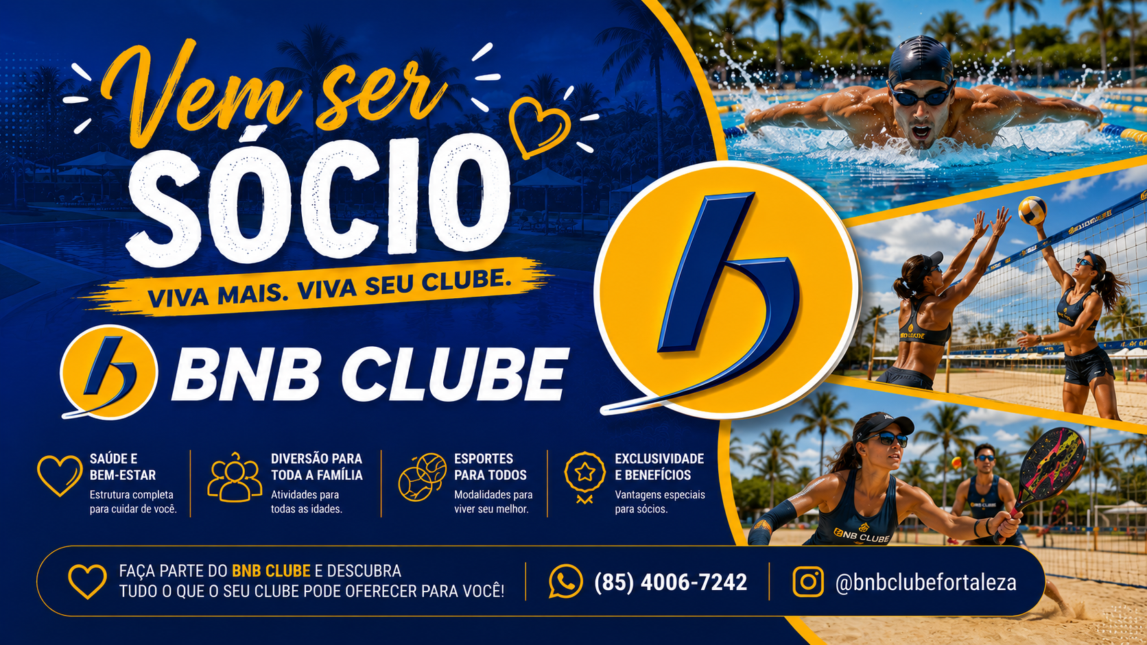 Vem ser Sócio